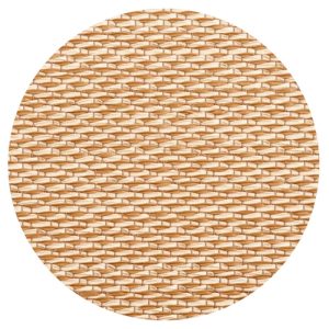 Alfombra Teplon Circular Natural Beige 406