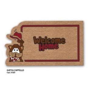 Felpudo Kokarda 40x70 GATTO CAPPELLO 21823