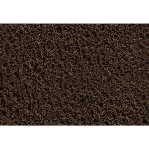 Felpudo Rizo Marron (con base) 10mm