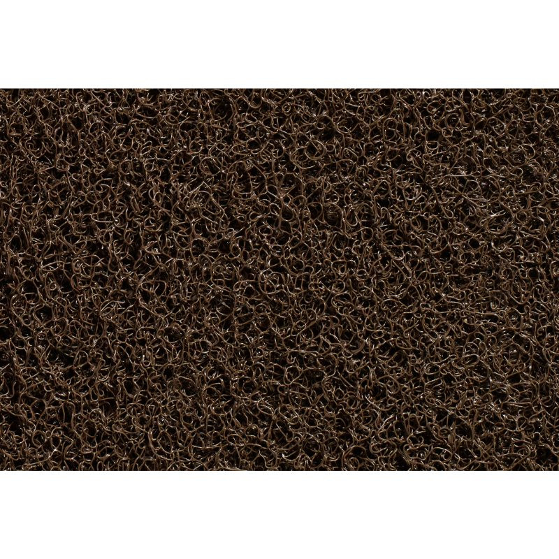 Felpudo Rizo Marron (con base) 10mm