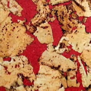 Corcho pared Vario Rojo