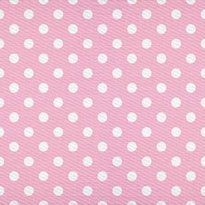 Alfombra Vinílica Teplon Digital Print Infantil Lunares Rosa