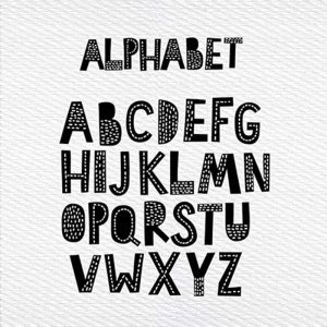 Alfombra Vinílica Teplon Digital Print Infantil Alphabet