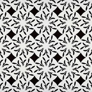 Alfombra Vinílica Teplon Digital print Floral Selva Negra