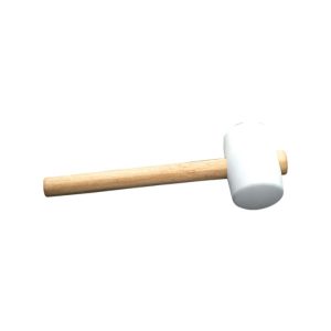 MAZA DE CAUCHO BLANCO