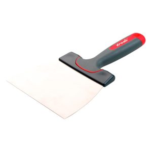 ESPÁTULA EMPLASTECER INOXIDABLE REDONDEADA, BIMATERIAL