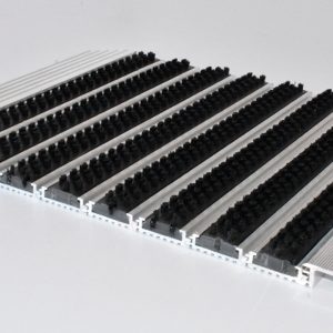 Felpudo de aluminio 12mm Cepillo