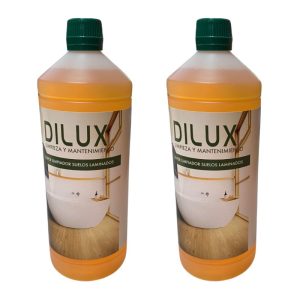 Dilux Limpiador Suelo laminado. Pack 2lt