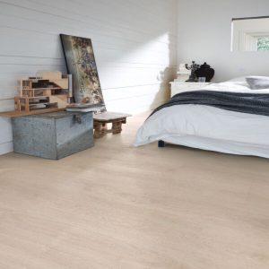 Suelo laminado Meister LC150 Roble decapado blanco 6181