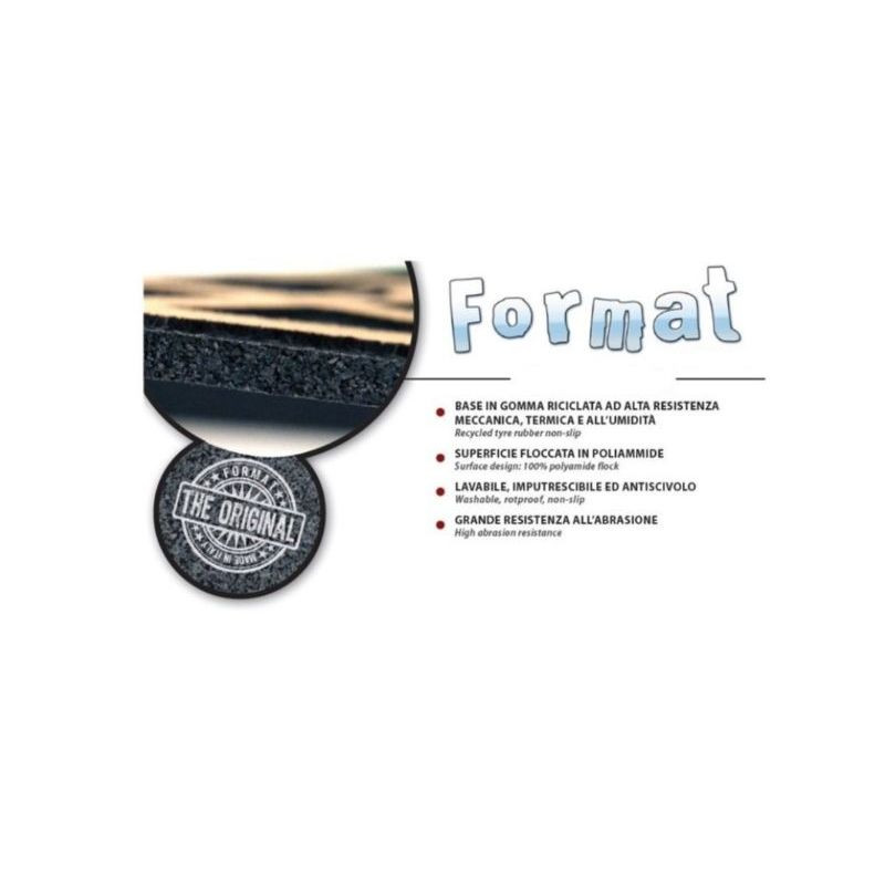 Felpudo Format 40x68 Tris de Cuori