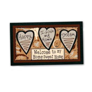 Felpudo Format 40x68 Tris de Cuori