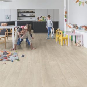 QUICK-STEP IMPRESSIVE ROBLE CON CORTES DE SIERRA BEIGE